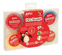 Apli fun dough doos van 6 potjes van 14 g