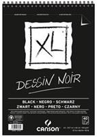 Canson tekenblok XL 150g/m² ft A3, 40 vel, zwart