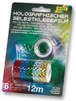 folia Holographischer Deko-Klebefilm inkl. Abroller