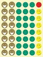 Apli Kids beloningsstickers Happy Smile, blister met 576 stickers