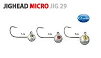 Spro Micro Jighead- Grijs - 2g - 5 stuks