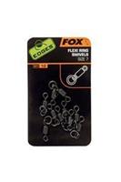 Fox Edges Flexi Ring Swivel - Maat 7