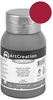 Talens Art Creation acrylverf flacon van 750 ml, karmijn