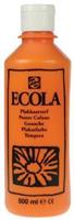 Talens Ecola plakkaatverf flacon van 500 ml, oranje