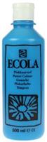Talens Ecola plakkaatverf flacon van 500 ml, lichtblauw
