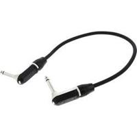 Cordial CFI0.3RR Intro 6.3mm TS jack patch cable, 30 cm, right-angled