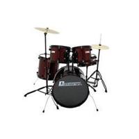 DIMAVERY DS-200 Drum set, wine red