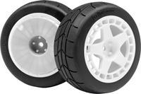 HPI Racing Turbomac Wheel/Gymkhana Tire Set 2pcs (114114)