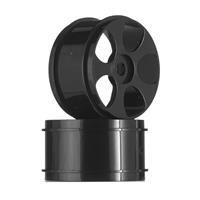5 Spoke Talion 6S Truggy Wheel (Black) (2pcs) (AR510037)