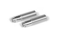 Icon Clear Anodized Aluminum Shock Body 10x38mm (2pcs) (AX30130)