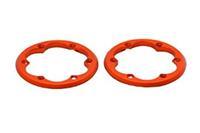 2.2 VWS Machined Beadlock Rings (Orange) (2pcs) (AX08132)