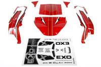EXO Terra Buggy Body - .040" (Pre-Printed Red) (AX04037)