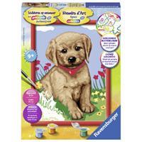 Ravensburger Painting by numbers-little friend