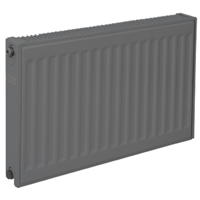 Plieger paneelradiator compact type 22 600x1800mm 3157W antraciet metallic 7341093