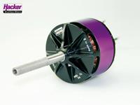 Hacker A60-5XS V4 28-Pole Brushless elektromotor voor vliegtuigen kV (rpm/volt): 420 Aantal windingen (turns): 5