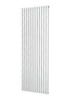 Plieger Siena designradiator verticaal enkel 1800x606mm 1422W antraciet metallic