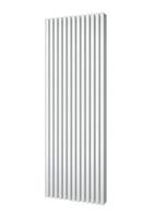 Plieger Siena designradiator verticaal dubbel 1800x606mm 2030W wit structuur