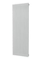 Plieger Antika Retto designradiator verticaal middenaansluiting 1800x595mm 2223W zilver metallic