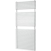 Plieger Florian Nxt designradiator dubbel horizontaal 1406x600mm 1153W wit structuur 7255136