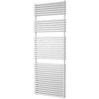 Plieger Florian Nxt designradiator dubbel horizontaal 1710x600mm 1366W wit structuur 7255149