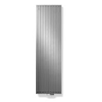 Vasco CARRE CPVN2-ZB radiator (decor) staal aluminium Grey January (hxlxd) 1800x415x85mm