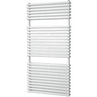 Plieger Florian Nxt designradiator dubbel horizontaal 1216x600mm 980W donker grijs structuur 7255134