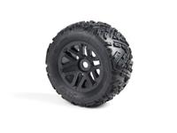 Dboots Sand Scorpion MT 6S Tire Set Glued (BLACK) (2PCS) (AR550010)