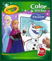 Crayola Kleur en stickerboek Disney Frozen