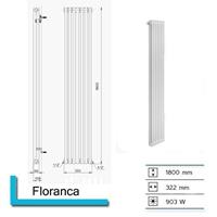 Boss&wessing Designradiator  Floranca 1800 x 322 mm (12 kleuren)