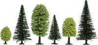 Set bomen Gemengd bos Hoogte (min.): 35 mm Hoogte (max.): 90 mm NOCH 32811 25 stuks