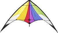 Ecoline tweelijnsstuntkite Orion Rainbow 140 cm