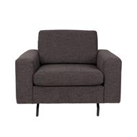 zuiver Fauteuil Jean 1-zits antraciet