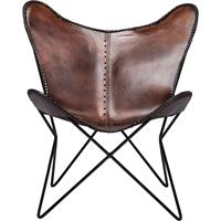 Kare Design Fauteuil Butterfly Brown Econo