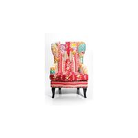 Kare Design Fauteuil Wing Patchwork Red - Multi