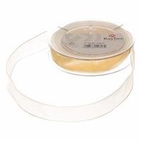 Rayher hobby materialen Creme organza kadolint 10 meter