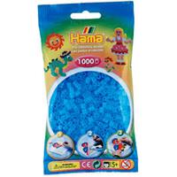 Hama midi strijkkralen 1000 stuks - pearl licht blauw 73