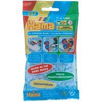 Hama Strijkparels 1000St Glow In The Dark Blauw