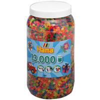 Hama Strijkkralen in Pot - Neonmix 051, 13.000st.