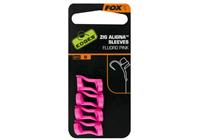 Fox Zig Aligna Sleeves - Fluoro Pink