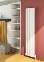 Eastbrook Peretti verticale aluminium radiator 180x47cm Mat wit 1580 watt