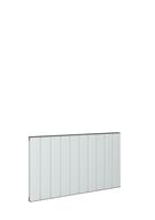 Eastbrook Vesima horizontale aluminium verwarming 60x60,3cm Mat wit 792 watt