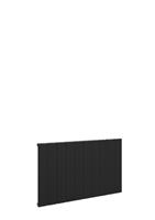 Eastbrook Rosano horizontale aluminium radiator 60x66cm Mat zwart 777 watt