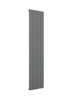 Eastbrook Peretti verticale aluminium radiator 60x28cm Antraciet 316 watt