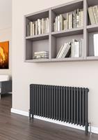 Eastbrook Rivassa 3 koloms verwarming 180x47,3cm Antraciet 2605 watt