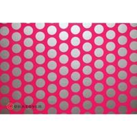 Oracover Orastick Fun 1 45-014-091-002 Plakfolie (l x b) 2 m x 60 cm Neon-roze-zilver (fluorescerend)