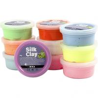 silkclay Silk Clay - Sortierte Farben(10 x 40 g)