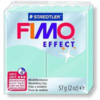 FIMO EFFECT Modelliermasse, ofenhärtend, eiskristallblau,57g