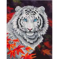 - Diamond Dotz Diamond Dotz White Tiger in Autumn
