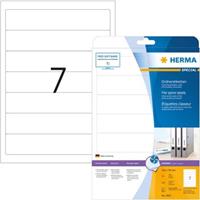 Inkjet etiketten Herma 4825 Ordner A4 192x38 mm wit papier mat 175 st.