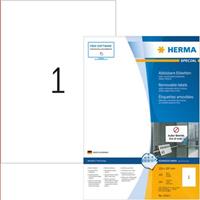 HERMA Universal-Etiketten SPECIAL, 210 x 297 mm, weiß